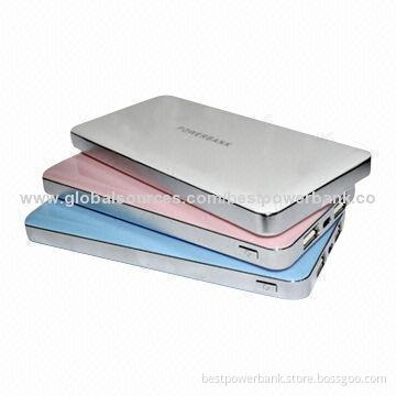 Portable Universal 12,800mAh Power Bank, Dual USB, Class A Lithium Polymer